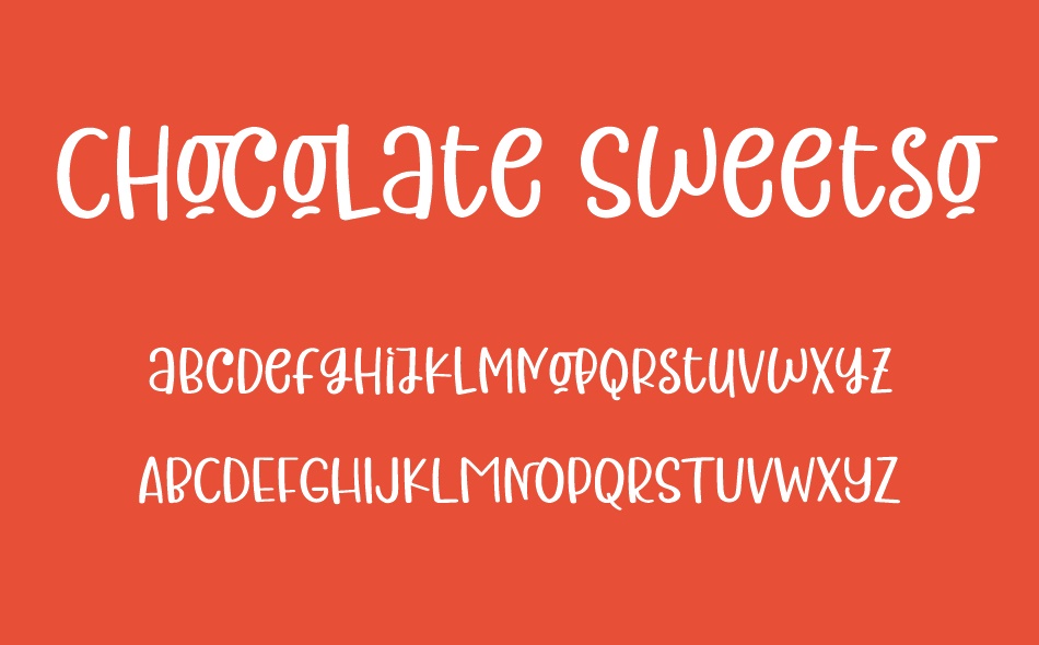 Chocolate Sweetsour font