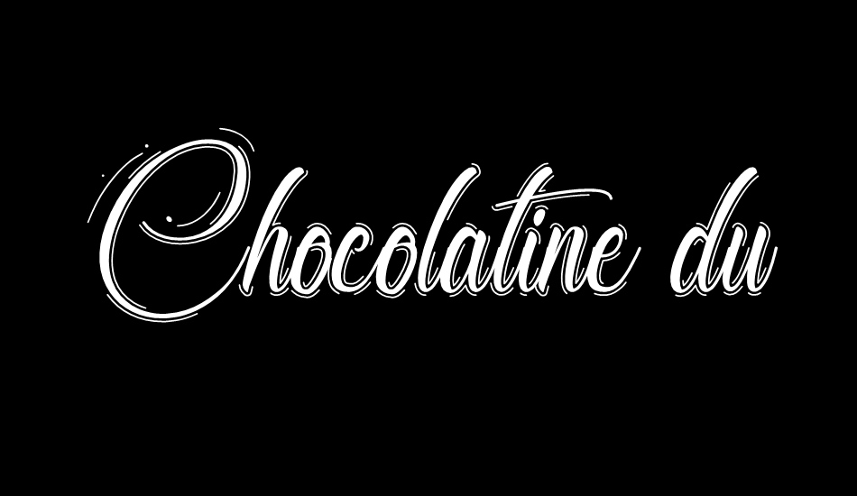 Chocolatine du Dimanche font big