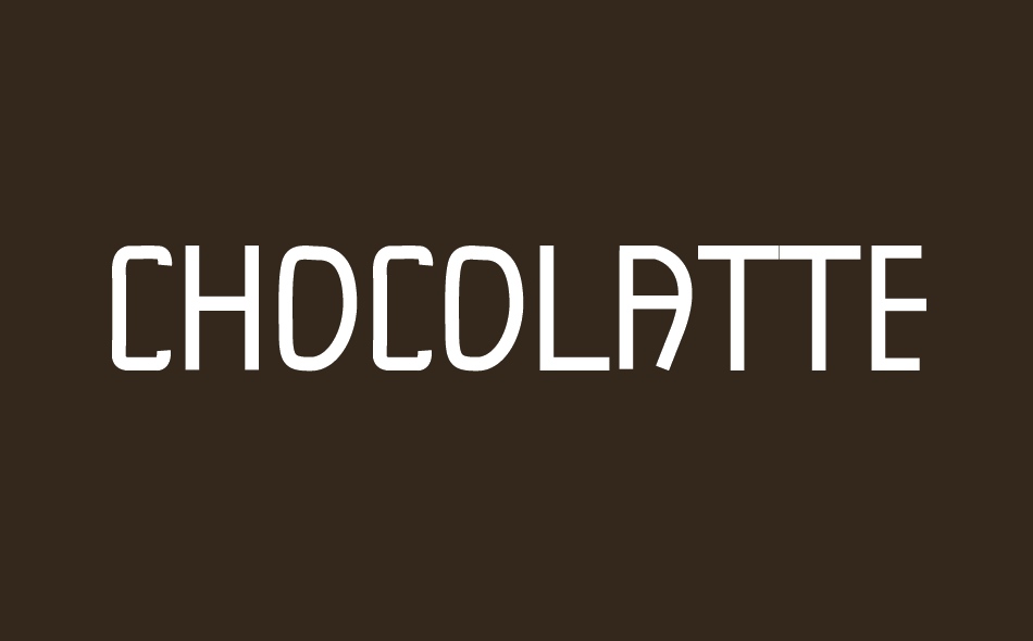 Chocolatte font big