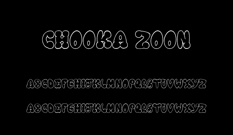 Chooka Zoon font