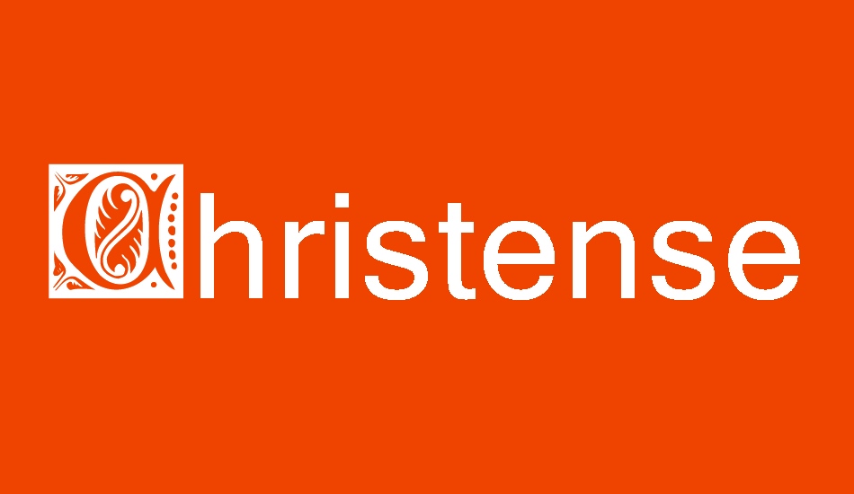 ChristensenCaps font big