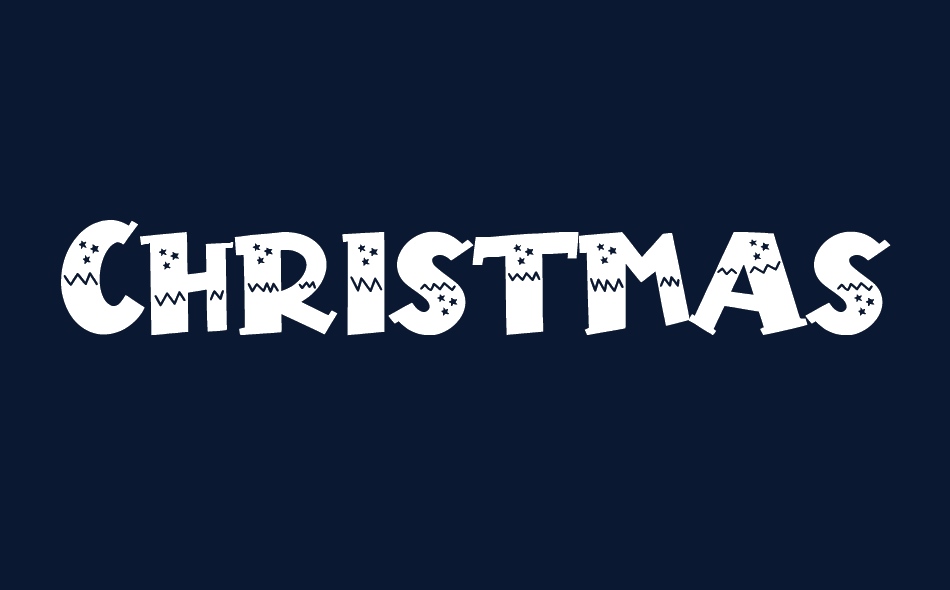 Christmas Dream font big