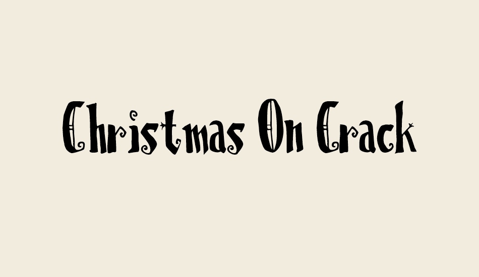 christmas-on-crack font big