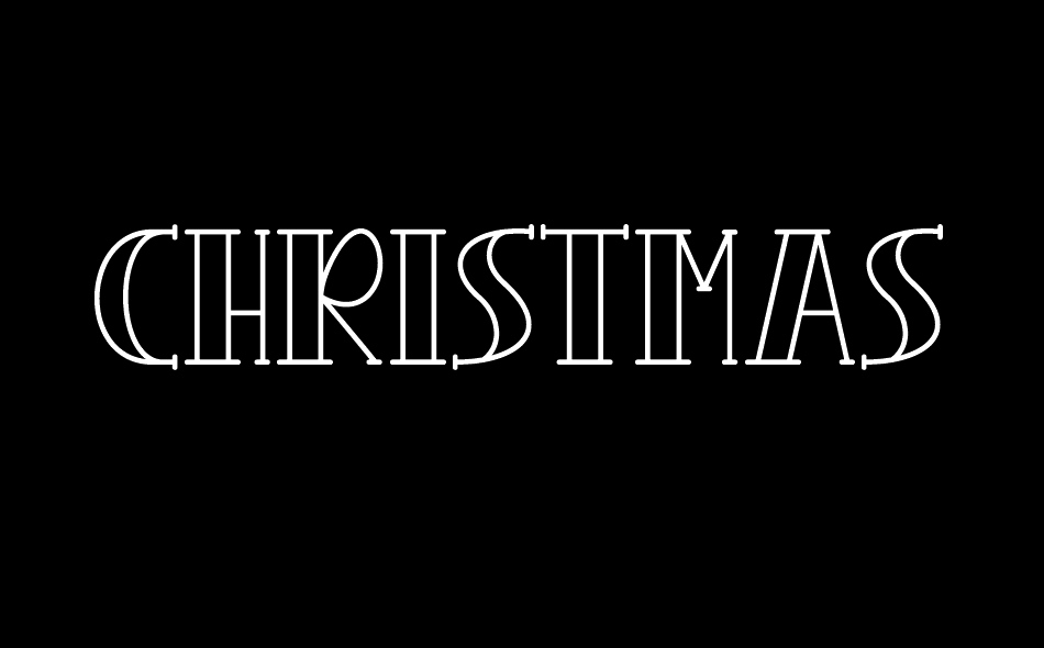 Christmas Craft font big