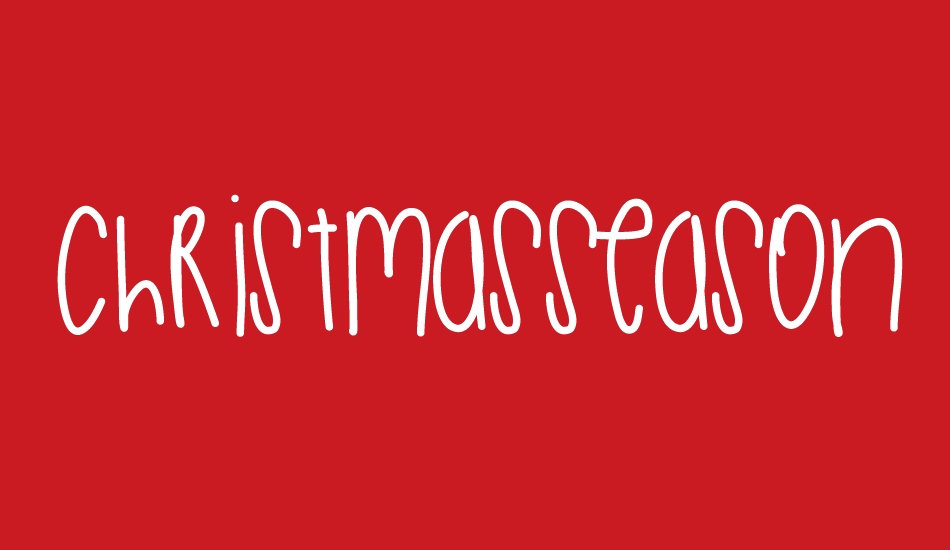 ChristmasSeason font big