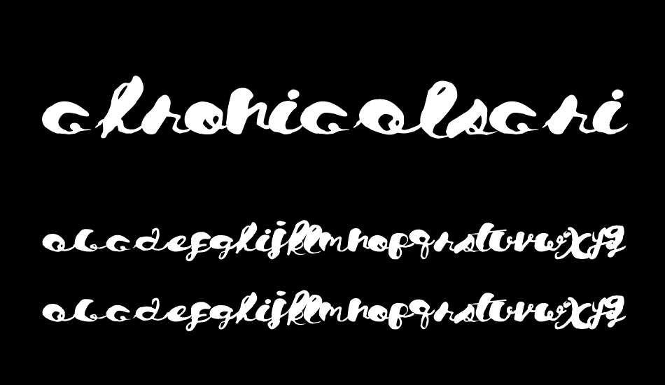 ChronicalScript font