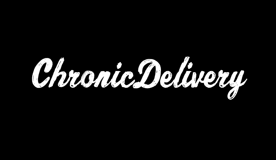 ChronicDelivery font big