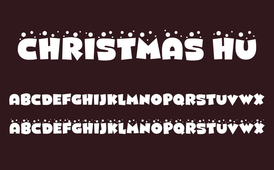 Christmas Hugs font