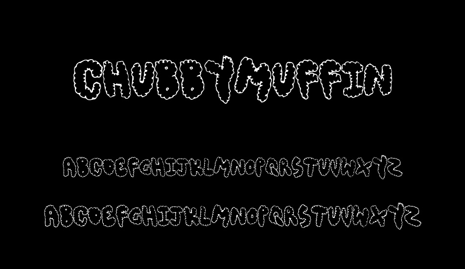 ChubbyMuffin font