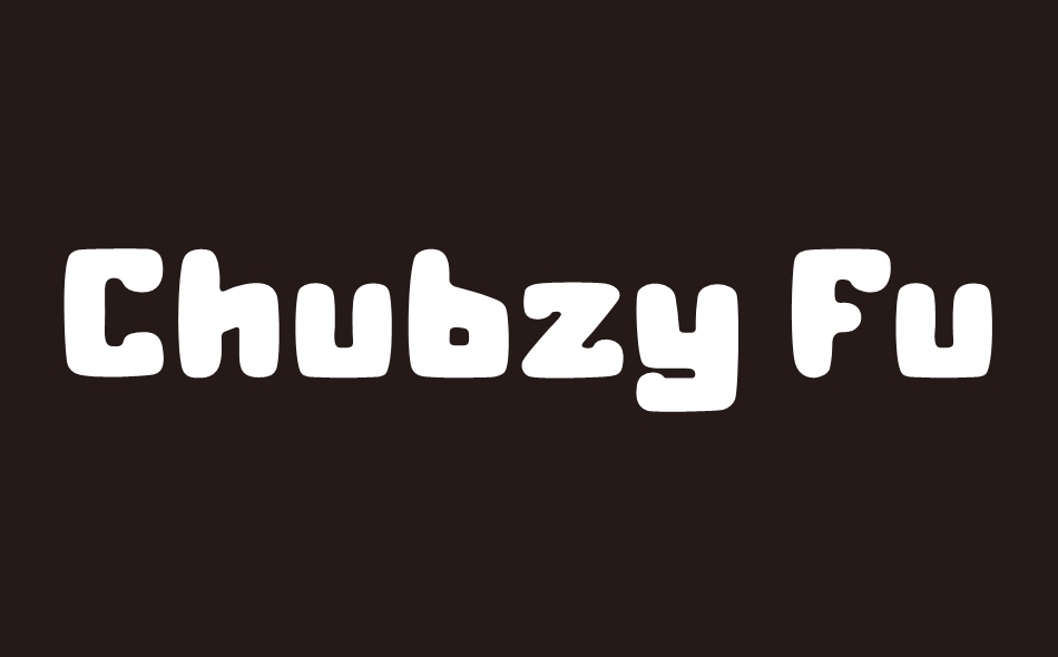 Chubzy Funk font big