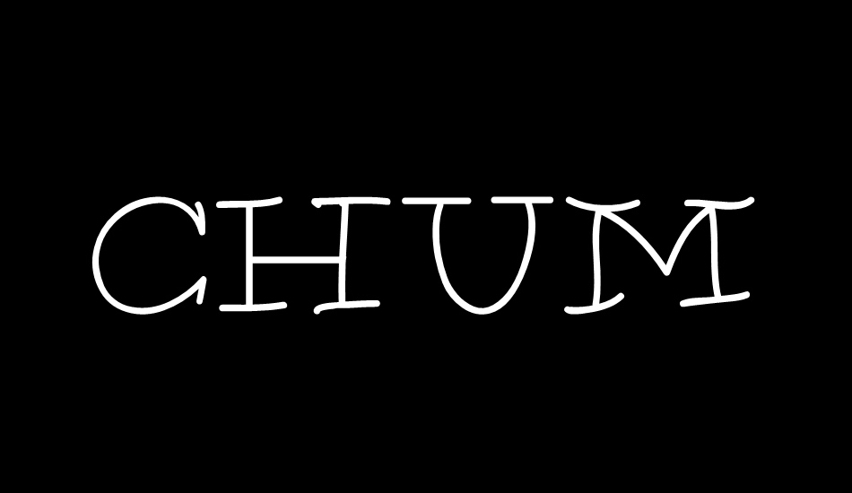 Chump font big