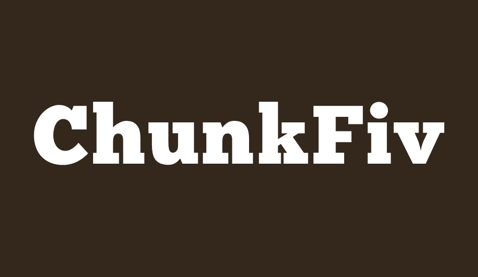 chunkfive-ex font big