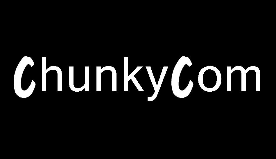 ChunkyComix font big