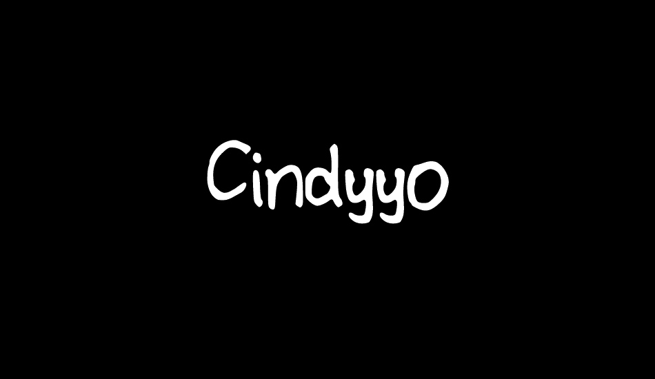 Cindyyo font big