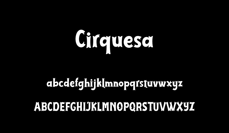 Cirquesa font