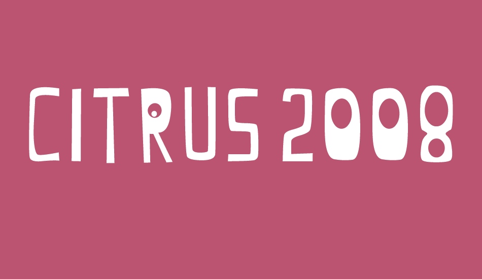 citrus 2008 eric wiryanata font big