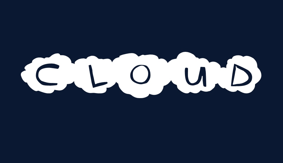 CloudHome font big