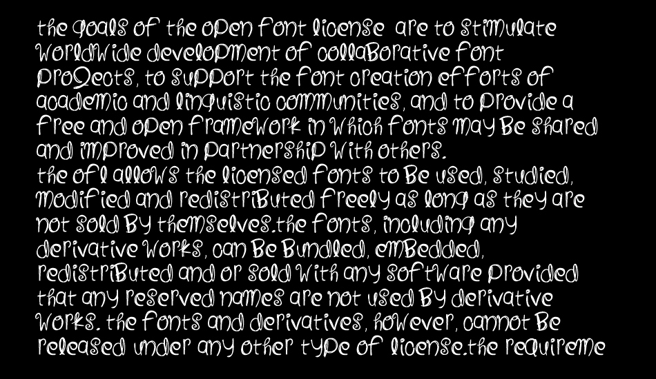 CloudsAndBlue font 1