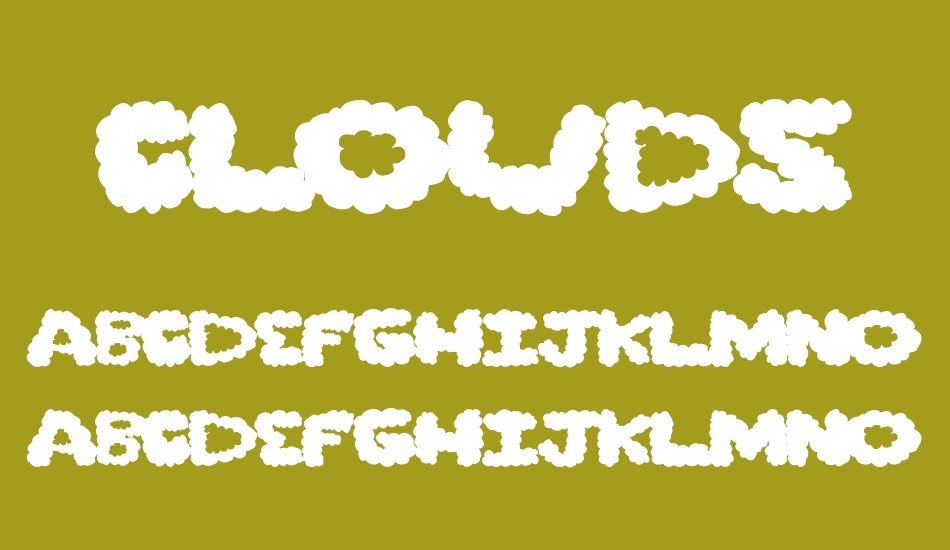 cloudstorm font