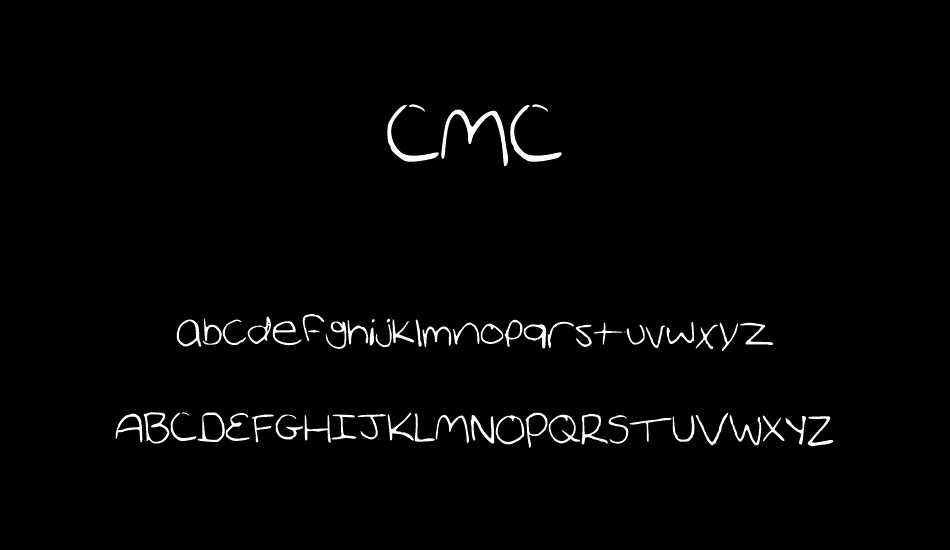 CMC font