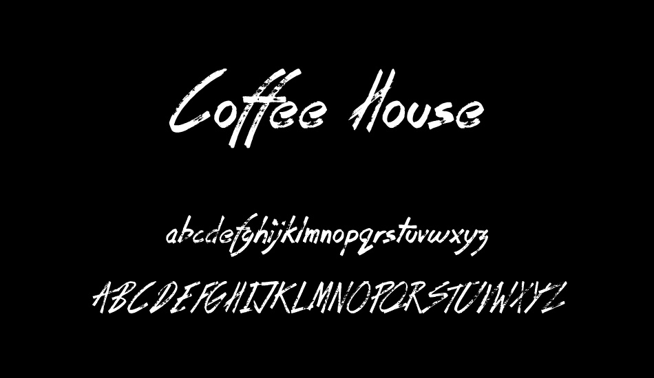 Coffee House font