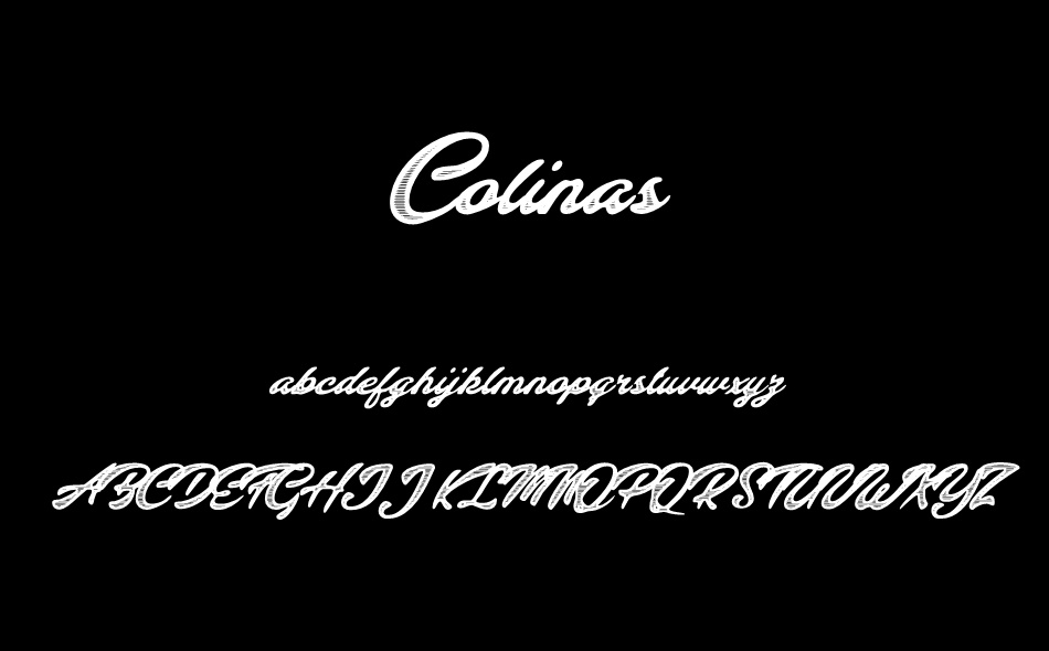 Colinas font