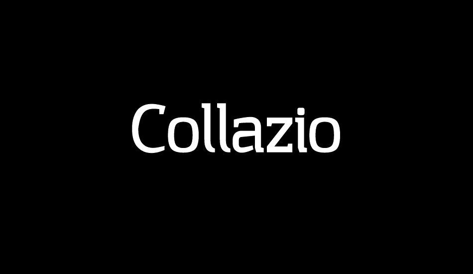 Collazio Personal Use font big