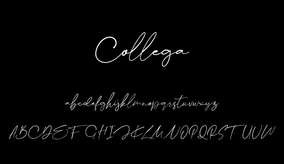 Collega font