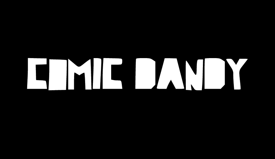 Comic Dandy font big