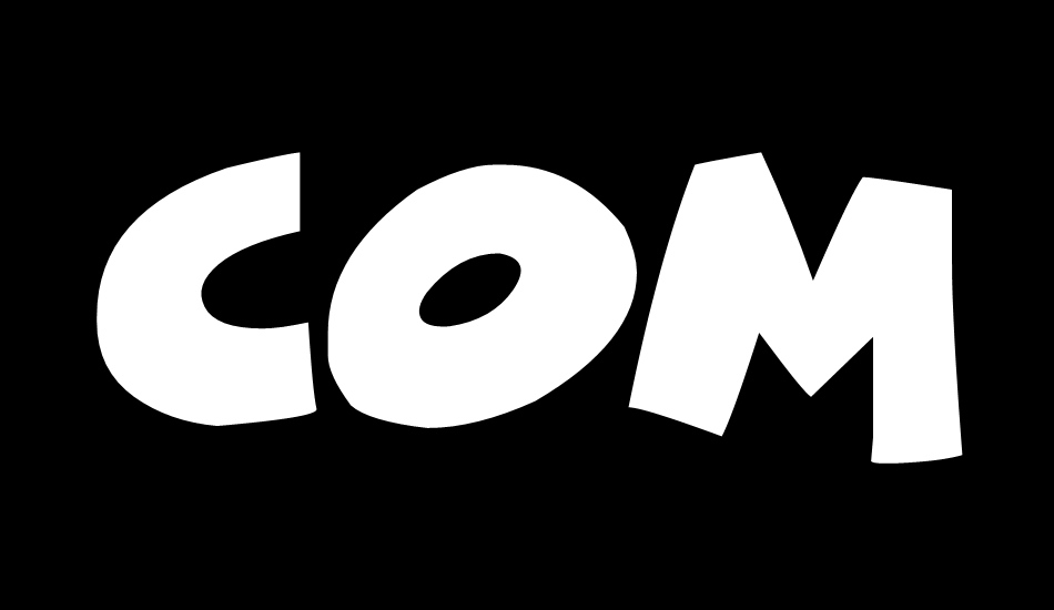 Comical Cartoon font big