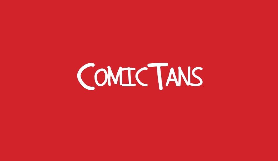 ComicTans font big