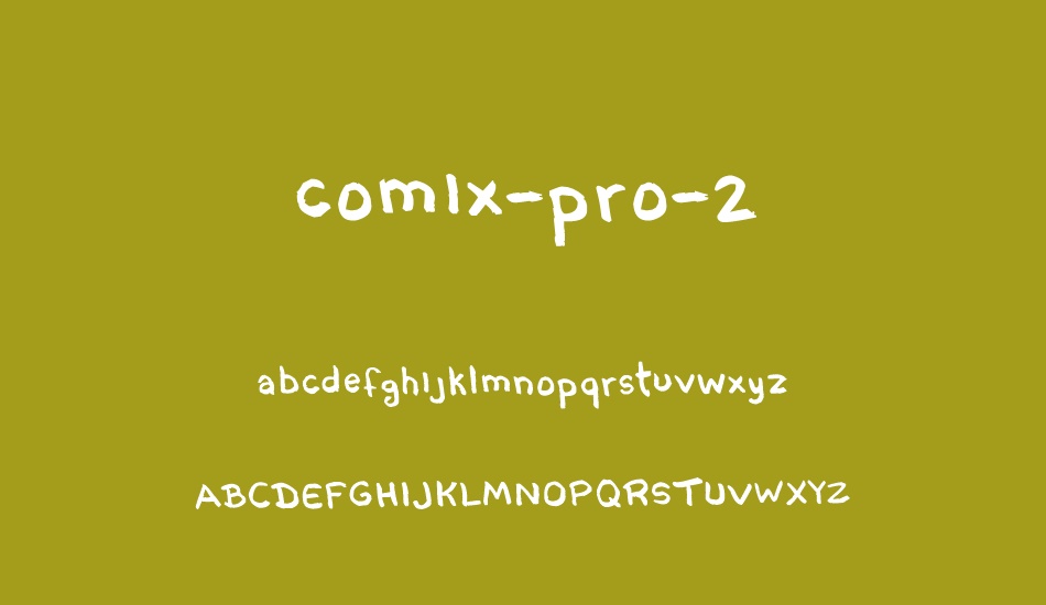 comix-pro-2 font