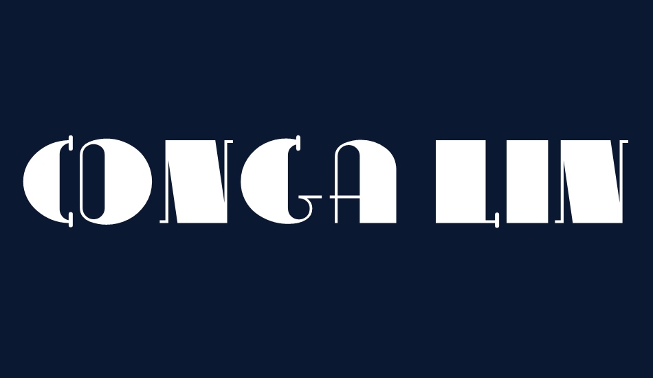 Conga Line NF font big