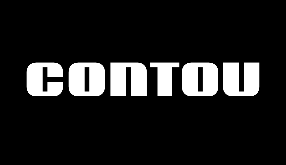 Contour Generator font big