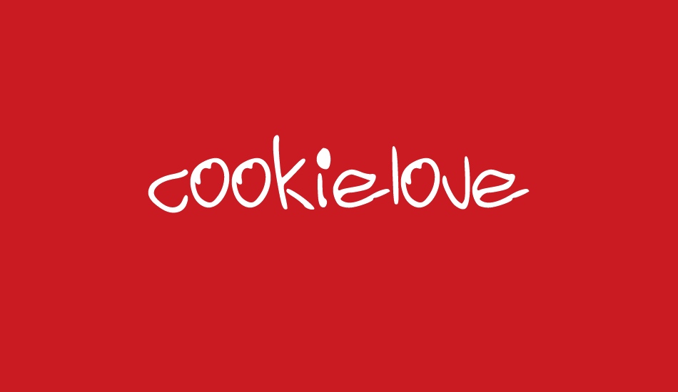 cookielove font big