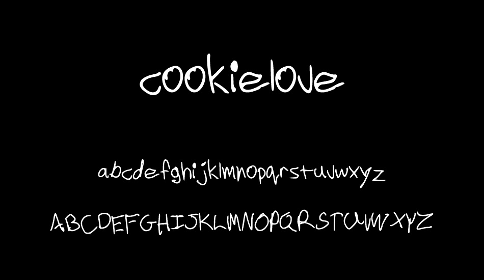 cookielove font