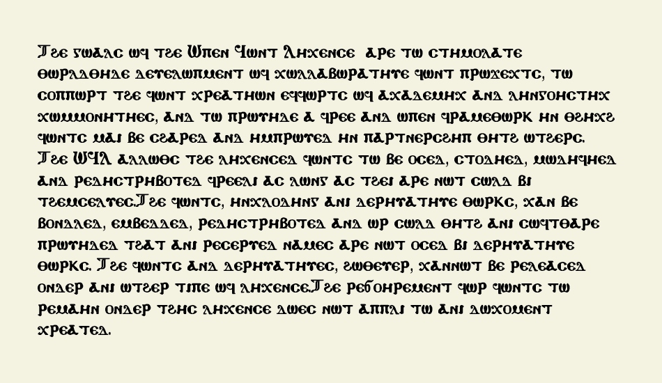 Coptic Eyes Coptic font 1