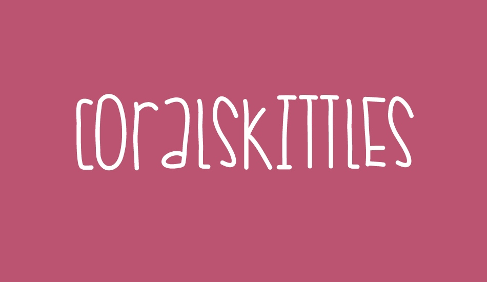 CoralSkittles font big