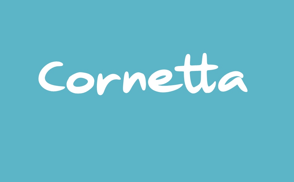 Cornetta font big