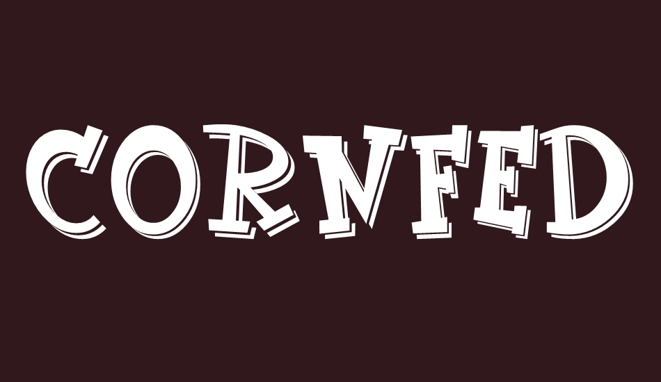 CornFed font big