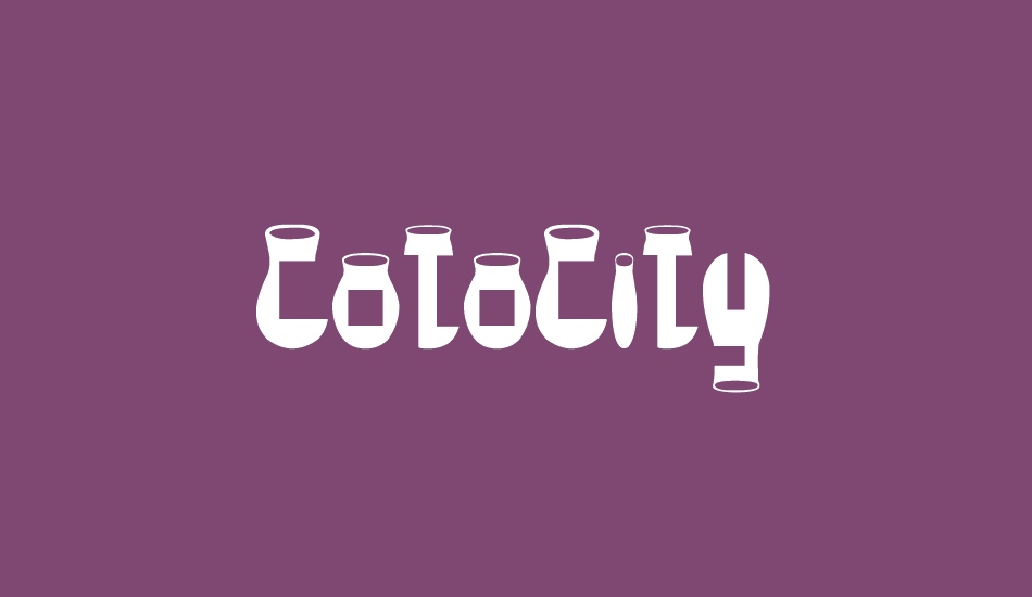 CotoCity font big