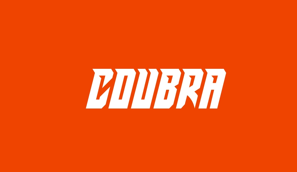 Coubra font big