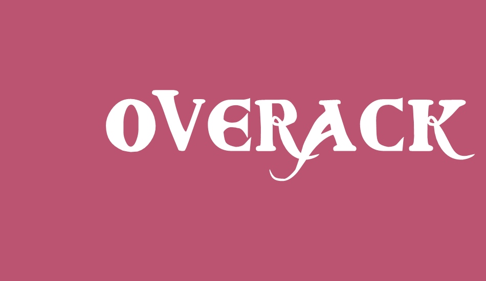 Coverack Demo font big