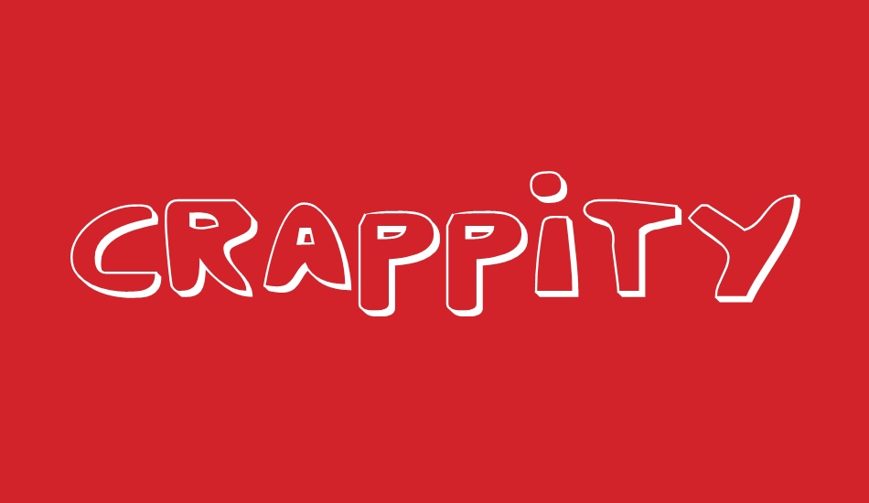 Crappity-Crap-Crap 3D font big