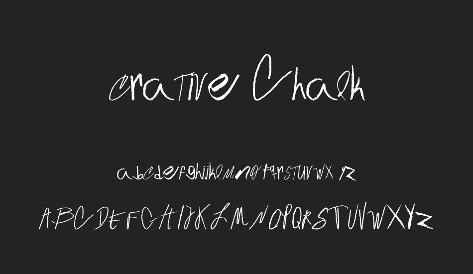 crative Chalk font