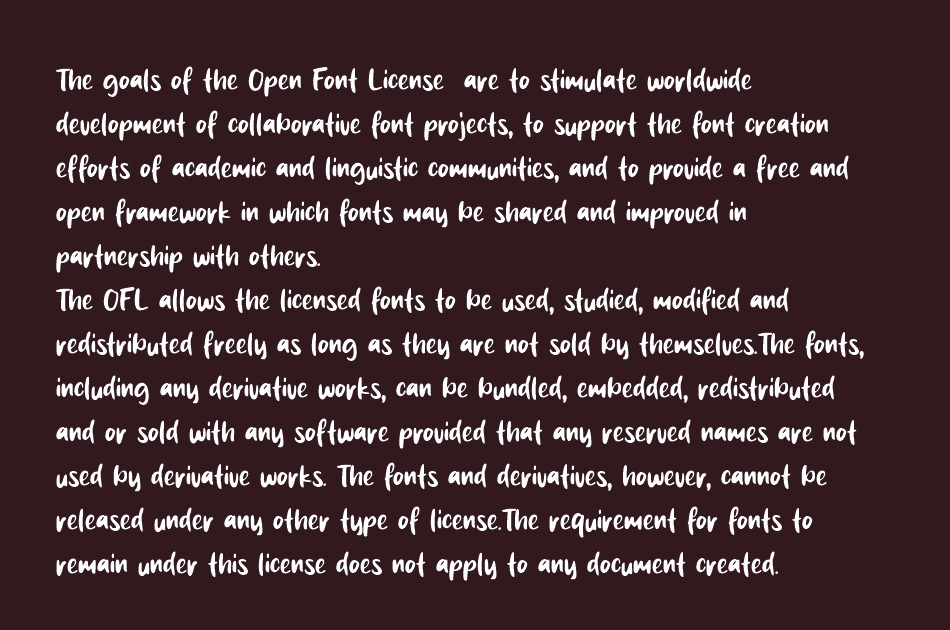 Crative Think font 1
