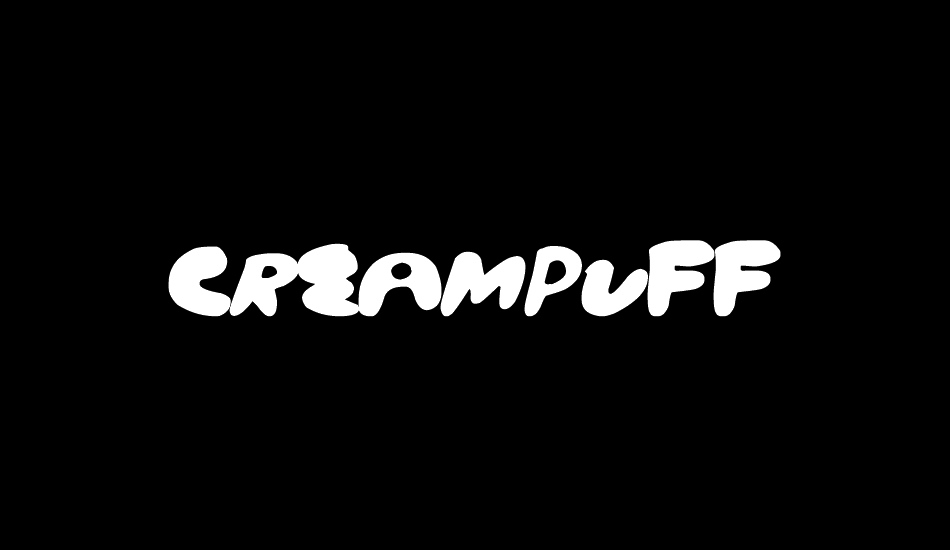 CreamPuff font big