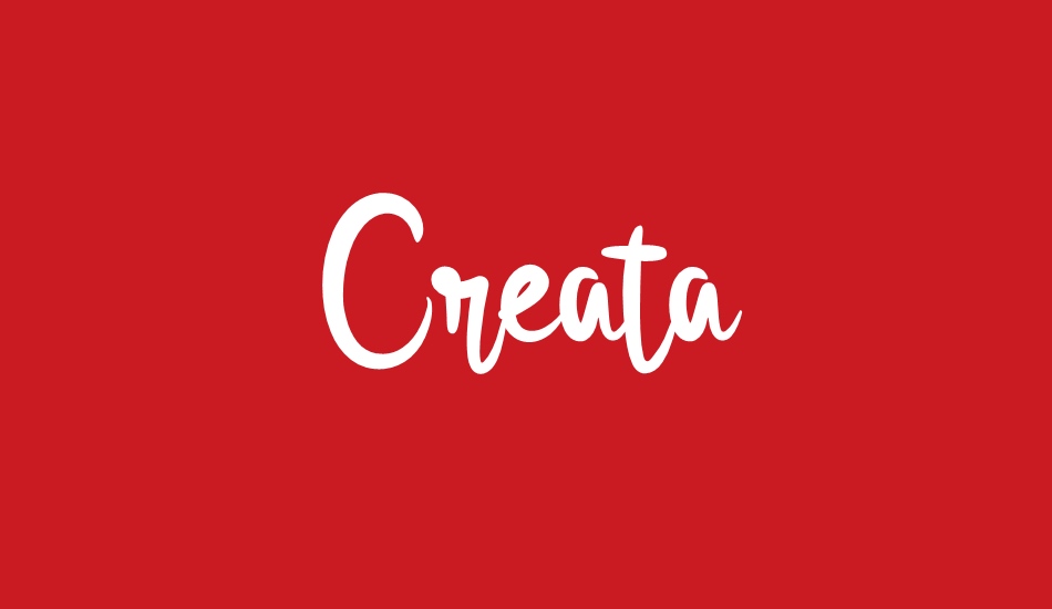 Creata DEMO font big