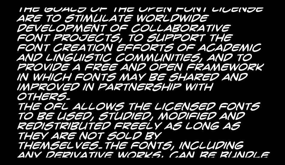 CrimeFighter BB font 1