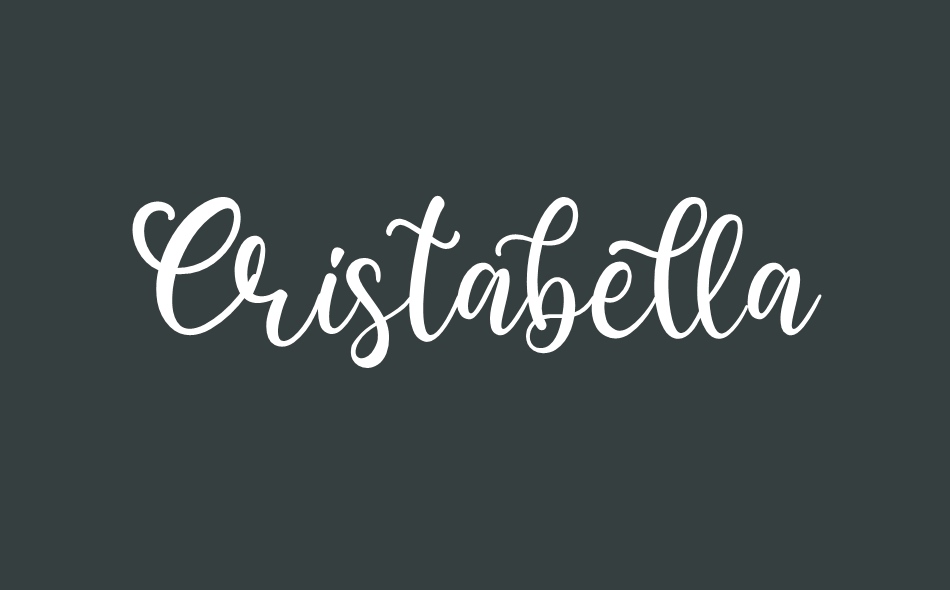 Cristabella font big